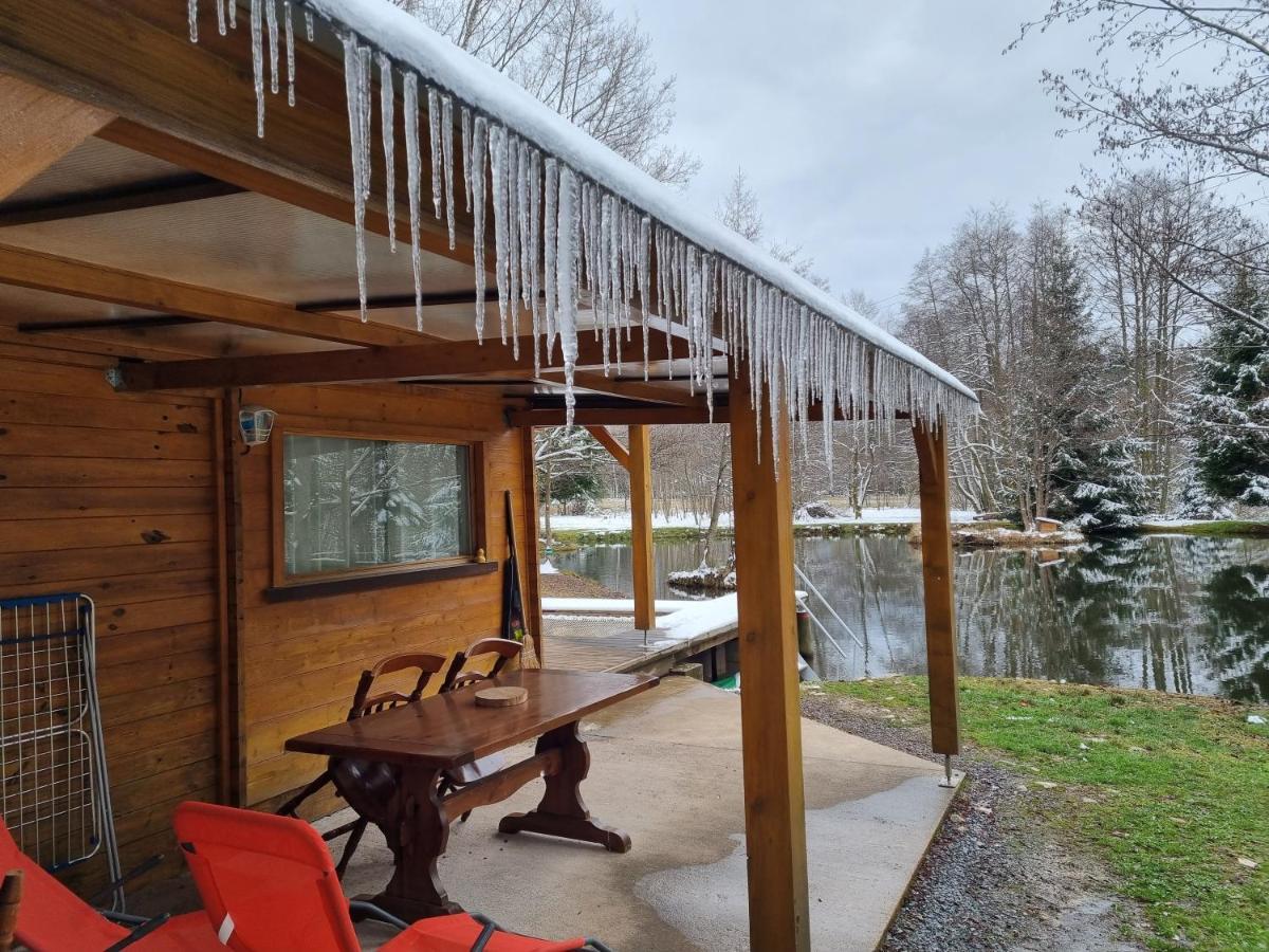 Insolite Chalet De Peche Serenite - Bien Etre Ban-sur-Meurthe-Clefcy ภายนอก รูปภาพ